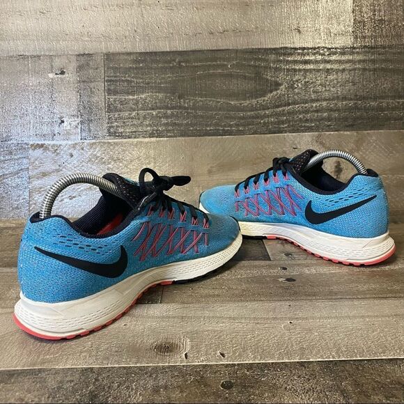 Nike zoom Pegasus 32 Womens size 8.5 blue running shoes 749344-408 - Picture 5 of 10